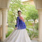 Bandhni Gamthi Peplum Lehenga Set
