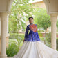 Bandhni Gamthi Peplum Lehenga Set