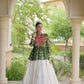 Bandhni Gamthi Peplum Lehenga Set
