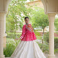 Bandhni Gamthi Peplum Lehenga Set