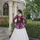 Bandhni Gamthi Peplum Lehenga Set