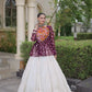 Bandhni Gamthi Peplum Lehenga Set