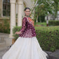 Bandhni Gamthi Peplum Lehenga Set