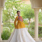 Bandhni Gamthi Peplum Lehenga Set