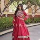 Gamthi Mirror Work Lehenga Set