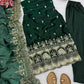 Emerald Sequin Thread Kurta Set