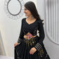 Jet Black Gota Chaniya Choli Set