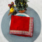 Crimson Zari Sequin Saree