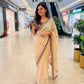 Peacock Embroidered Silk Saree