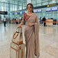 Peacock Embroidered Silk Saree