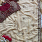 Peacock Embroidered Silk Saree