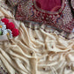 Peacock Embroidered Silk Saree