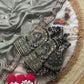Peacock Embroidered Silk Saree