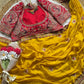 Peacock Embroidered Silk Saree