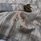 Tussar Linen Leaf Print Saree