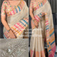 Rainbow Stripe Cotton Saree