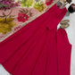 Sequin Print Chanderi Anarkali Gown