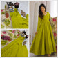 Sequin Print Chanderi Anarkali Gown