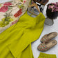 Sequin Print Chanderi Anarkali Gown