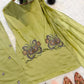 Lime Zari Sequin Farshi Suit