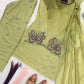 Lime Zari Sequin Farshi Suit