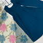 Teal Pearl Yoke Anarkali Gown