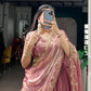 Antique Gold Flair Lehenga Set