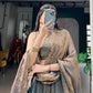 Antique Gold Flair Lehenga Set