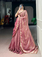 Antique Gold Flair Lehenga Set