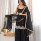 Aqua Mirror Work Kurti Palazzo Set