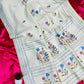 Assam Cotton Embroidered Saree for Casual and Semi Formal Wear