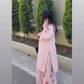 Baby Pink Crepe Embroidered Suit with Farshi Plazzo & Dupatta – Elegant Festive & Party We