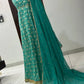 Banarasi Jacquard Silk Anarkali Gown with Dupatta for Festive and Wedding Wear