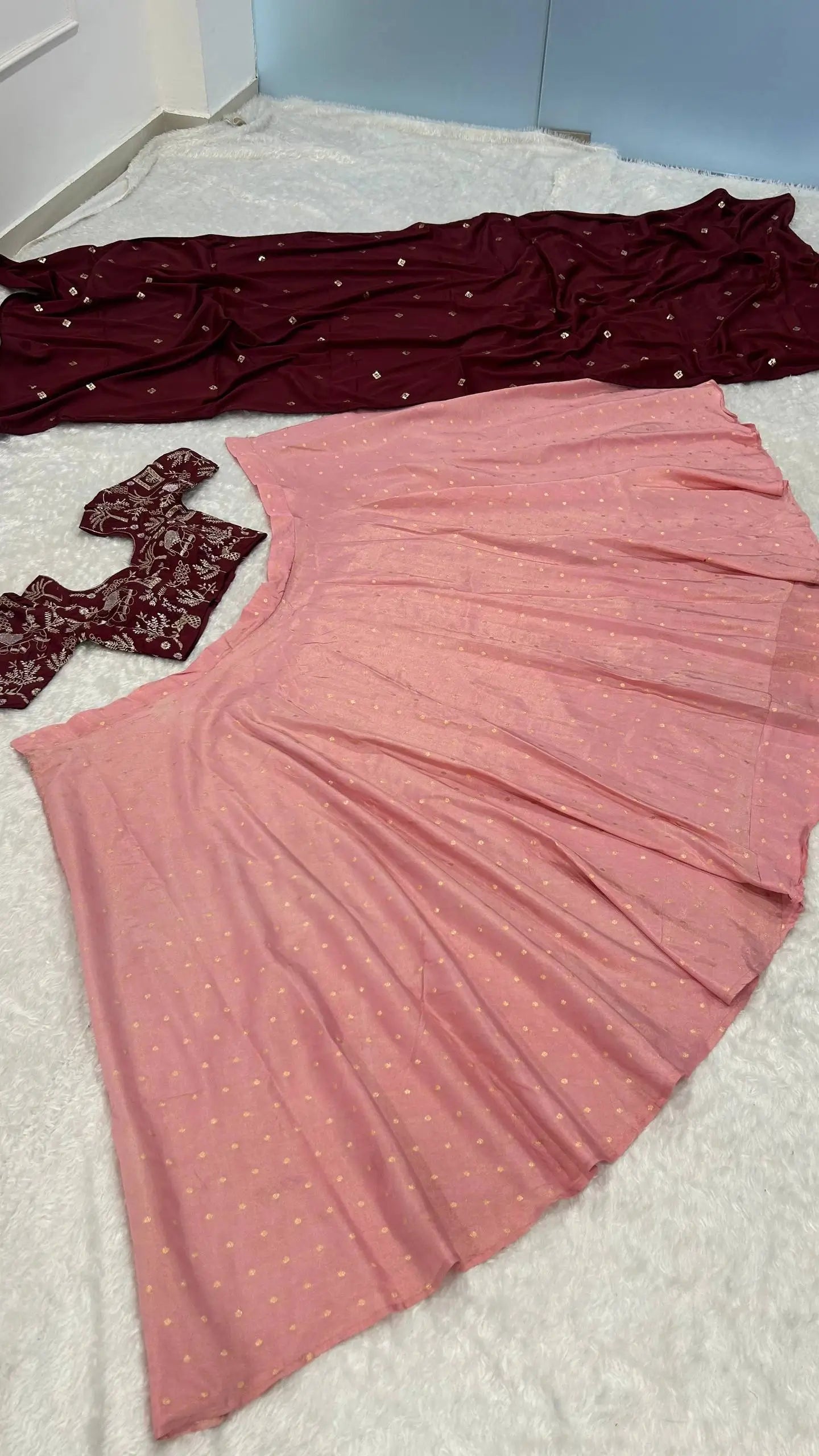 Banarasi Zari Silk Lehenga Set