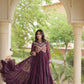 Bandhani Kutchi Patchwork Anarkali Gown
