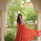 Bandhani Kutchi Patchwork Anarkali Gown