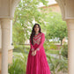 Bandhani Kutchi Patchwork Anarkali Gown