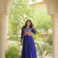 Bandhani Kutchi Patchwork Anarkali Gown