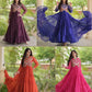 Bandhani Kutchi Patchwork Anarkali Gown