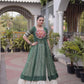 Bandhani Medallion Jacket Lehenga