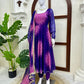 Bandhani Print Anarkali Gown