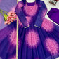 Bandhani Print Anarkali Gown