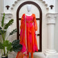 Bandhani Print Anarkali Gown