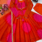 Bandhani Print Anarkali Gown