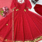 Bandhani Print Gota Anarkali