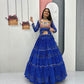 Bandhani Print Kodi Work Lehenga