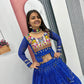 Bandhani Print Kodi Work Lehenga