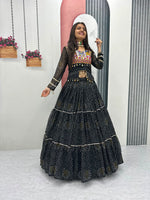 Bandhani Print Kodi Work Lehenga