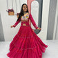 Bandhani Print Kodi Work Lehenga