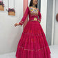 Bandhani Print Kodi Work Lehenga